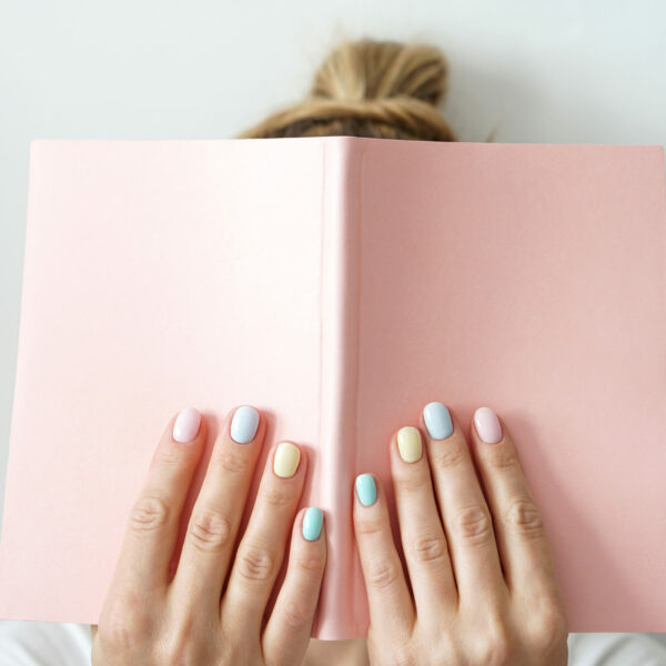 Stylish,Trendy,Color,Female,Manicure,.,Woman’s,Hands,Keep,Pink